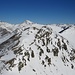 Herangezoomt: der Skianstieg zum Westgipfel wird nicht optimal werden!