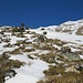 Hier liegt kaum Schnee.