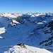 Blick über das Tal des Aufstiegs