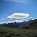 der Föhn sorgt für weitere prächtige Wolkenbilder über dem Alpenkamm