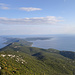 Aussicht von Sveti Mikul auf Lošinj