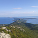 Aussicht von Sveti Mikul auf Lošinj