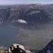 2000-Meter-Tiefblick auf die Reussebene und den Urnsersee. Am Horizont der Glärnisch.