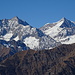 Pizzo d'Andolla e Weissmies.