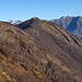 Il percorso dal Pizzo Castello all'Alpe Colma di Castiglione (Erbalunga).