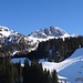 Blick von der Sonnalpe Nassfeld auf Kammleiten und Gartnerkofel