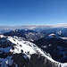 Blick vom Südgipfel in die Julischen Alpen