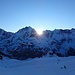 Sonnenaufgang an der Jungfrau