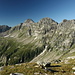 L'alta testata della Val Vegornèss con Corona di Redorta, Madàs, Pizzo Campala e Bocchetta della Campala. 