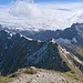 Kammverlauf Hohe Gänge - Hindelanger Klettersteig zu den Daumen