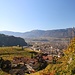 Blick über Sankt Magdalena nach Bozen