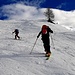 Au dessus de Hungerberg. C'est toujours de la piste, et pourtant les téléskis ont été démontés il y a 15 ans... 