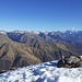 Panorama dalla Cima Pianchette 2158 mt