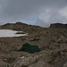 Basislager aufstellen vor dem Gipfelsturm