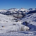 Blick aufs Skigebiet Fideriser Heuberge