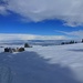 Blick nach Norden, die Wolken reissen immer besser auf.