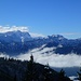 Kurz unterhalb des Gipfel haben wir schon eine super Sicht zum Garmischer Wahrzeichen.