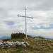 Das Gipfelkreuz des Goli Vrh