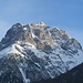 Felsbastion in den Engadiner Dolomiten, Piz Lischana, im Zoom