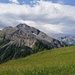 Fallesinspitze (2769m) dominiert hier die Szenerie, Elfer und Zwölfer sind fast unscheinbar...