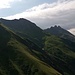 Die  grune Guflespitze,2577m und Alplespleisspitze,2648m,das  Licht ist  seltsam,das Gefühl aber wunderbar...