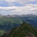 Panorama   Allgäuer Alpen,  von Gristalerspitze  ausgesehen