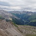 Panorama Lechtaler Alpen nach Westen,von Gristalerspitze ausgesehen.