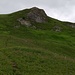 Rückblick  zum Hahnleskopf,2210m.