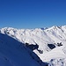 Signina-Gruppe (rechts) und Glarner Alpen hinten
