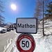 <b>Arrivo a Mathon (1550 m) alle 8:35, dopo 139,9 km d’auto, compresa una sosta caffè di 10 minuti.</b>