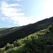 In Aufstieg zum Muttekopf,2046m-rechts,link  in Hintergrund Hahnleskopf, 2210m.