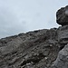 Blick  zurück  zum  Gipfel  des  Gristalerspitze,2622m.