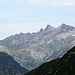 Detail Krottenspitzen und Öfnerspitze(2575m) in  Allgäuer Alpen.