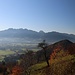 Blick über Inntal zum Wendelsteinmassiv