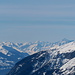 Panorama West bis hin zum Aletschhorn im Wallis