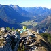 Blick zum Ettaler Forst und die westlichen Ammergauer Alpen.