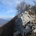 Tratto di cresta finale del Monte Ganna.