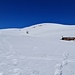 <b>A 2200 m di quota pervengo all’Hirtenhütte, la baita dell’alpeggio.</b>