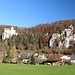 Einthal unterhalb des Schlosses Prum
