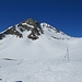 Blick zum kürzlich bestiegenden Piz Champatsch, einer von drei Skitourenbergen mit diesem Namen in Graubünden
