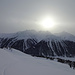 Milchiges Sonnenlicht