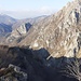 Panorama di vetta quota 1396 mt Cime di Bronzone sul solco vallivo del Torrente Soldo.