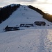 Ein beliebter Skitourenberg, die Loibersbacher Höhe.