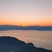 Sonnenuntergang über dem Ohridsee