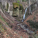 Wasserfall hinter dem Dörfchen Heitere