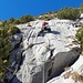 SL1: sehr schöner Fels über der Einstiegsplatte