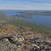 Blick auf den Ort Kilpisjärvi und den Salmivaara