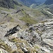 Abstieg zur Hütte