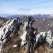 Proseguimento della traversata in cresta verso la Cima di Noga 1511 mt.