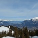 Blick über den Grot bis hin zum Alpstein